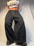 BAGGY ALL BLACK SPG SUITPANTS