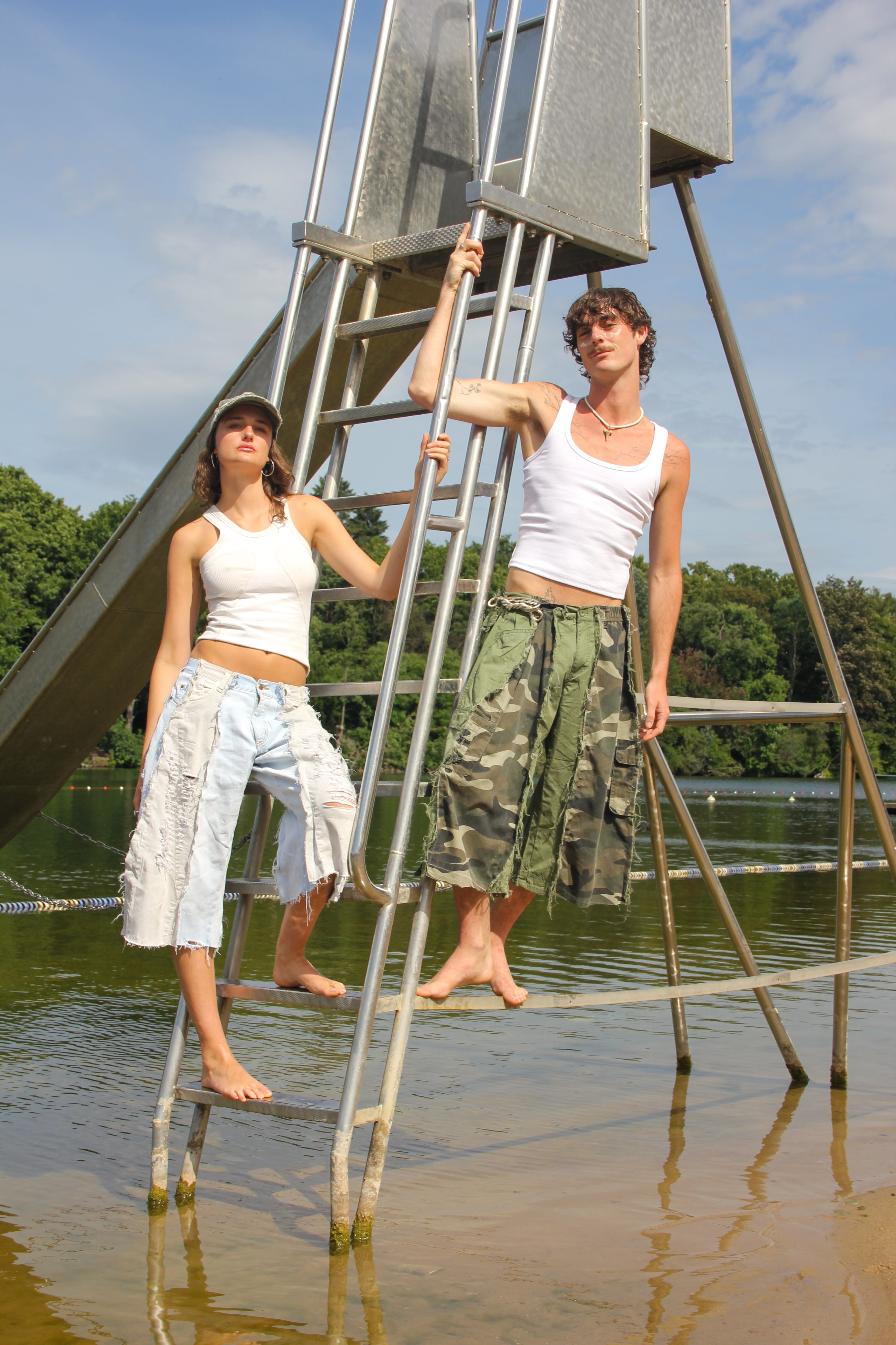 BAGGY GREEN CAMO SPG SHORTS