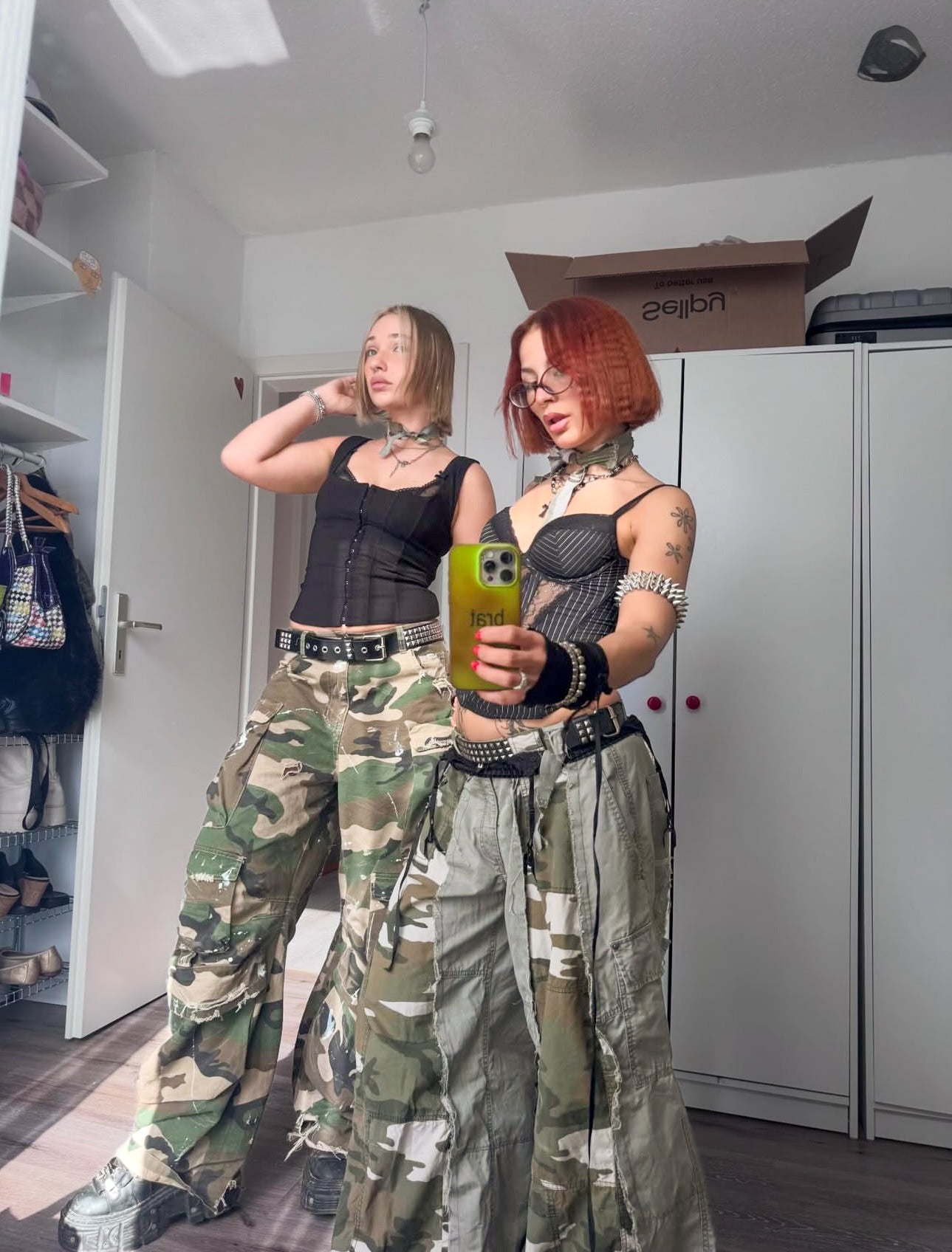 EXTRA BAGGY CARGO/CAMO SPG PANTS
