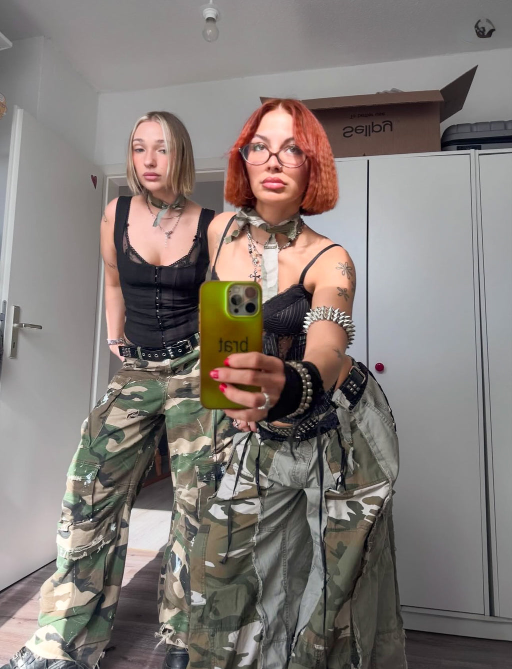 EXTRA BAGGY CARGO/CAMO SPG PANTS