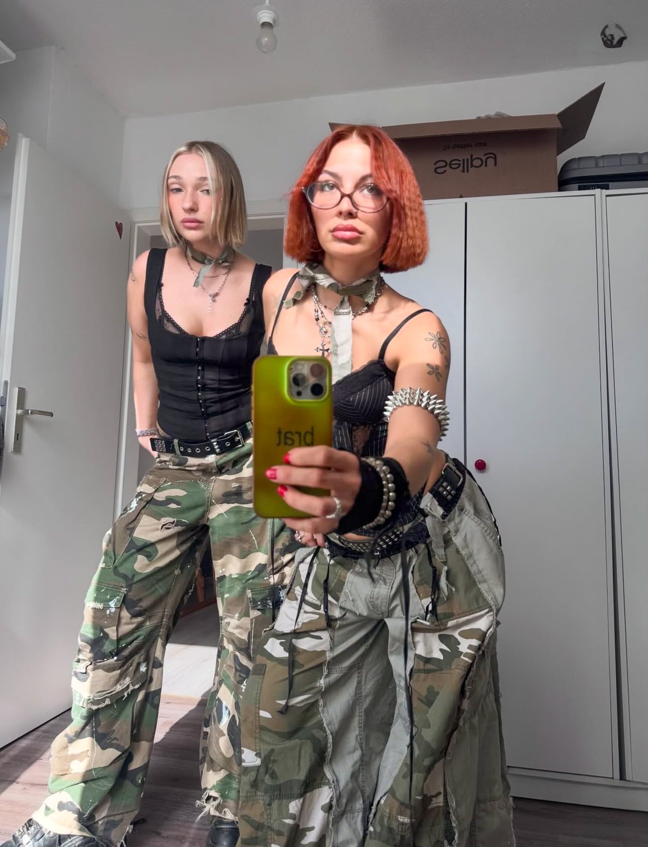 EXTRA BAGGY CARGO/CAMO SPG PANTS