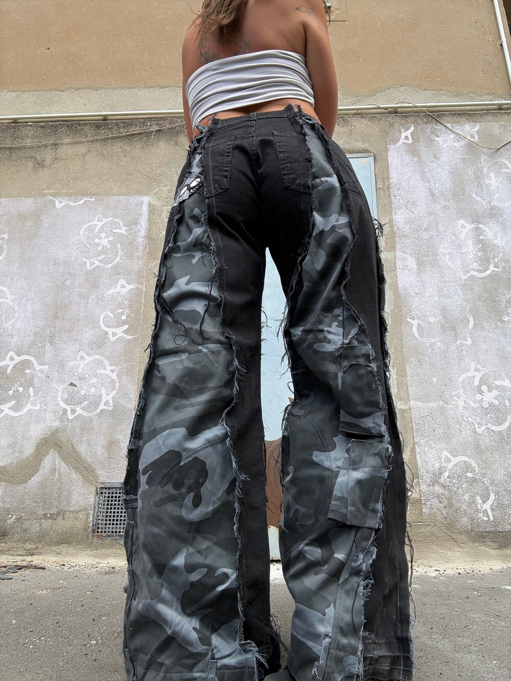 DARK CAMO/BLACK SPG PANTS