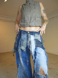 LIMITED EDITION DENIM SPG MINI SKIRT W BOW