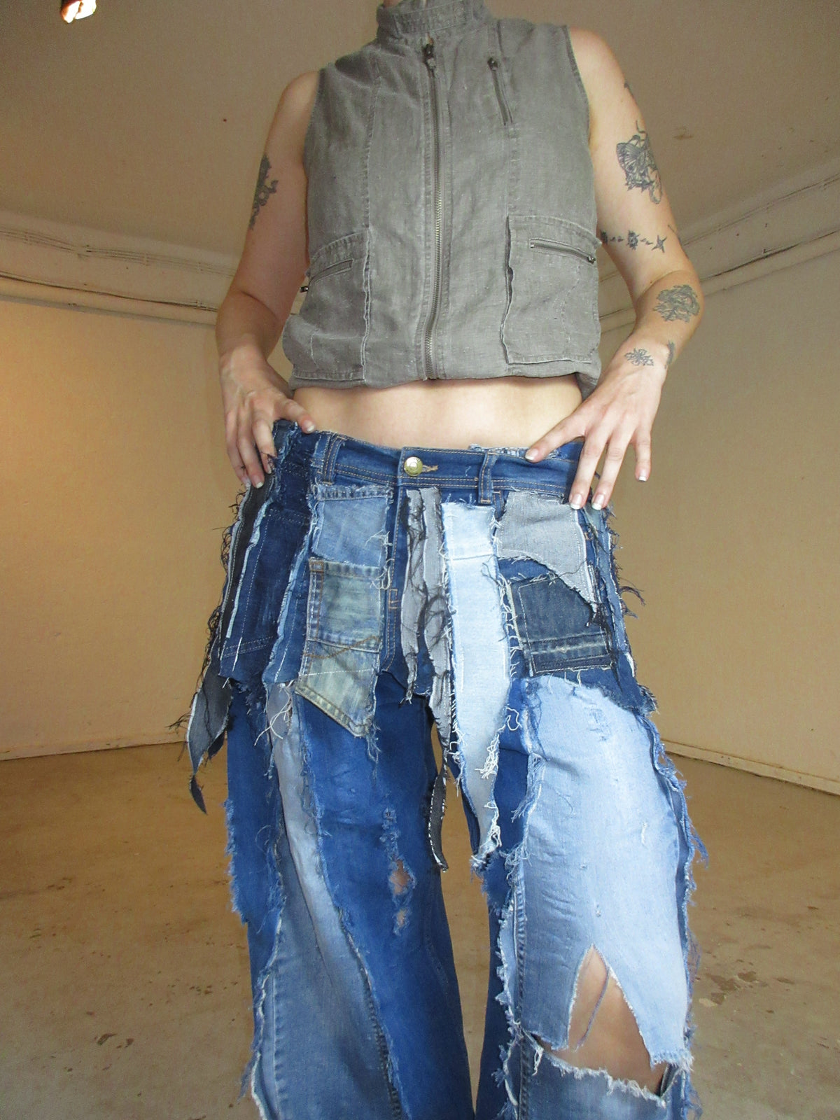 LIMITED EDITION DENIM SPG MINI SKIRT W BOW