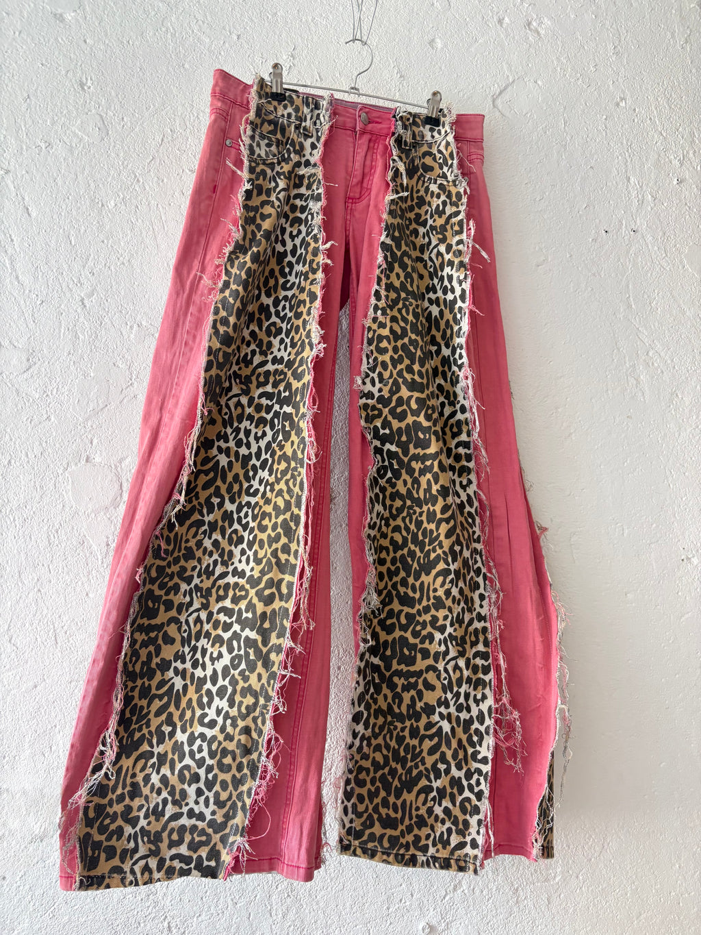 BAGGY PINK/LEO SPG PANTS