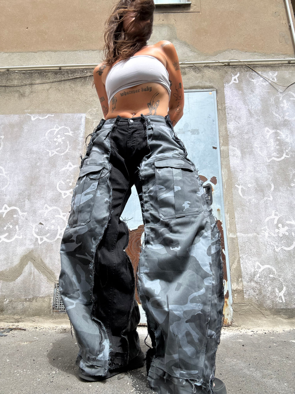 DARK CAMO/BLACK SPG PANTS