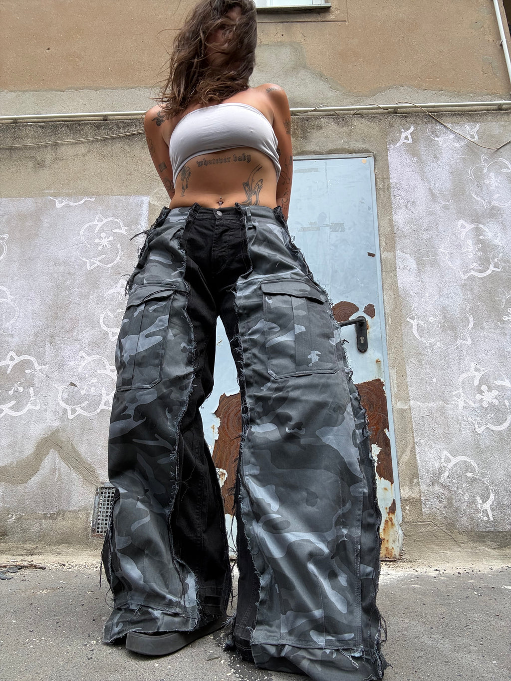 DARK CAMO/BLACK SPG PANTS
