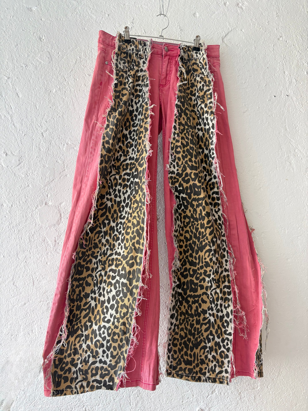 BAGGY PINK/LEO SPG PANTS