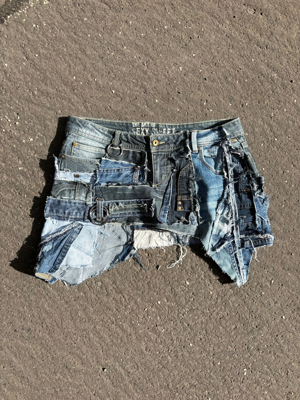 SPG DENIM MINI SKIRT