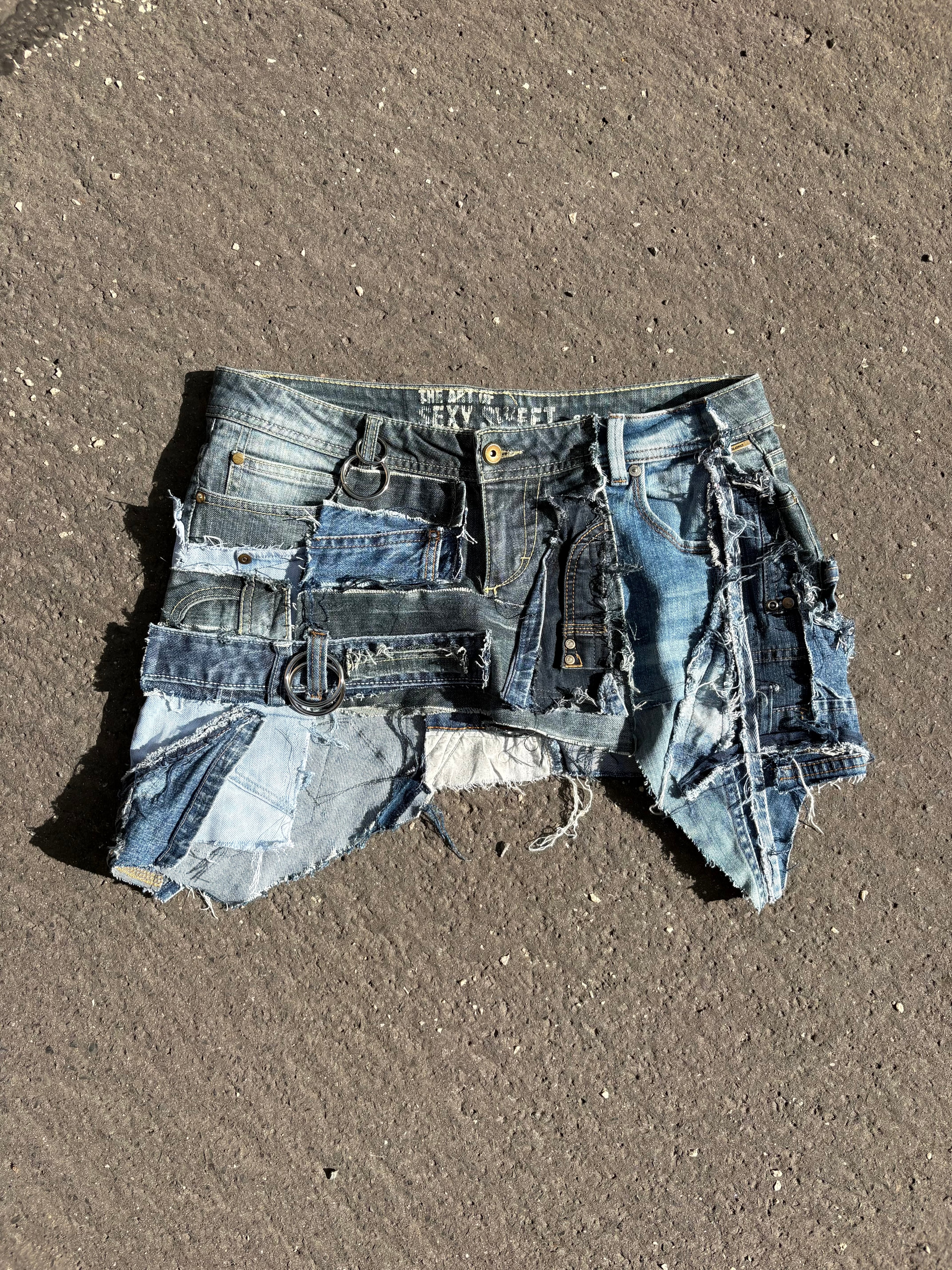 SPG DENIM MINI SKIRT