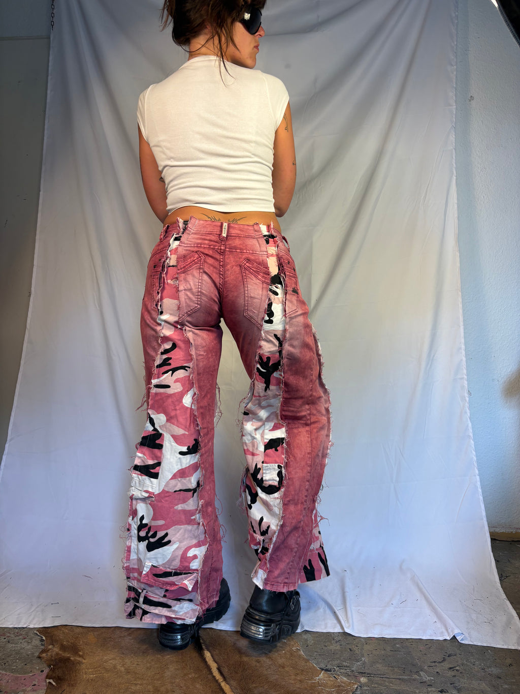 PINK CAMO SPG PANTS