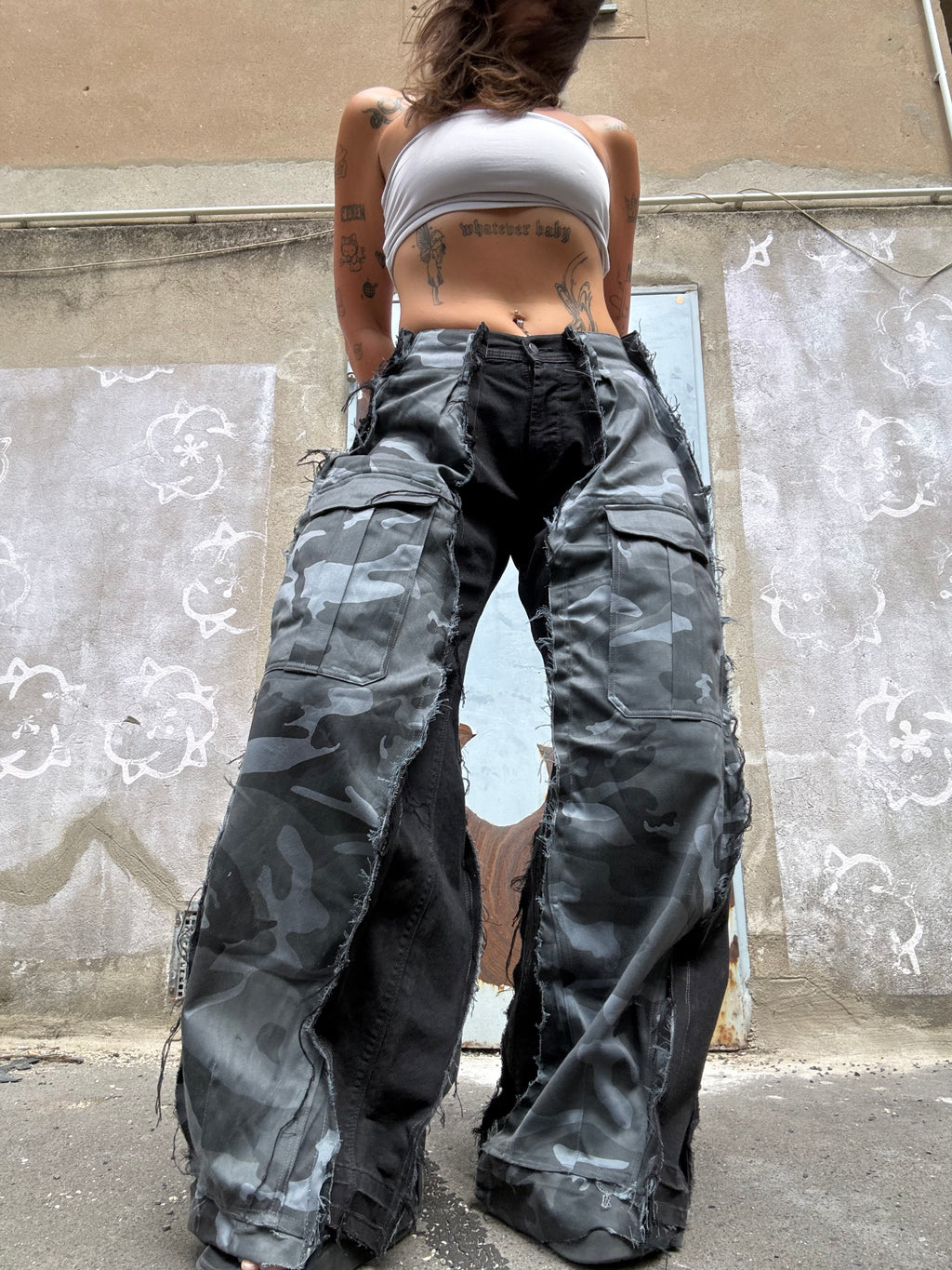 DARK CAMO/BLACK SPG PANTS