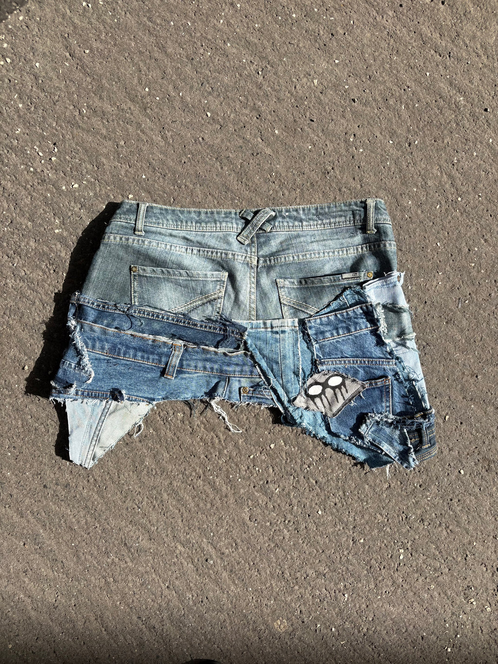SPG DENIM MINI SKIRT