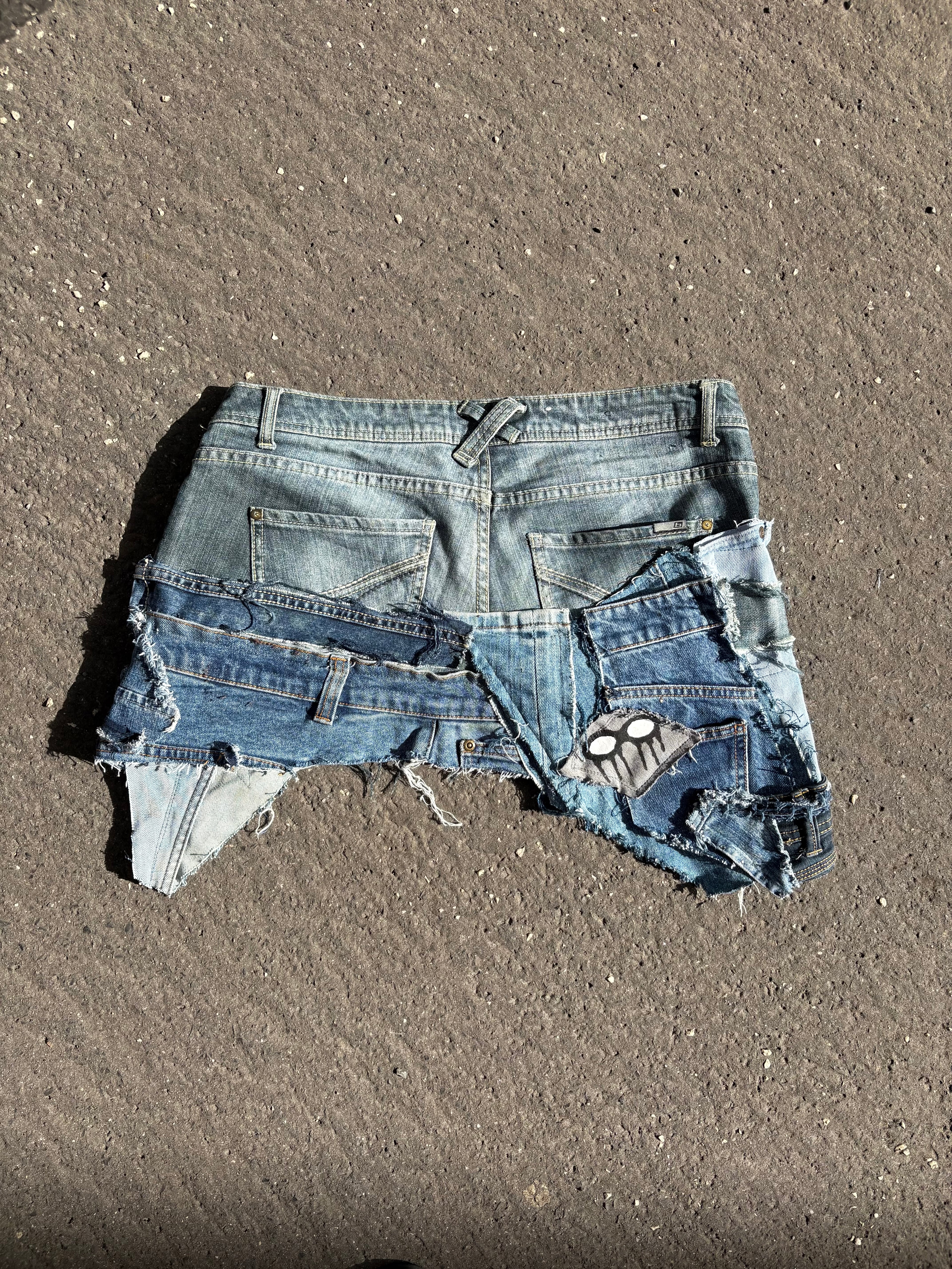 SPG DENIM MINI SKIRT