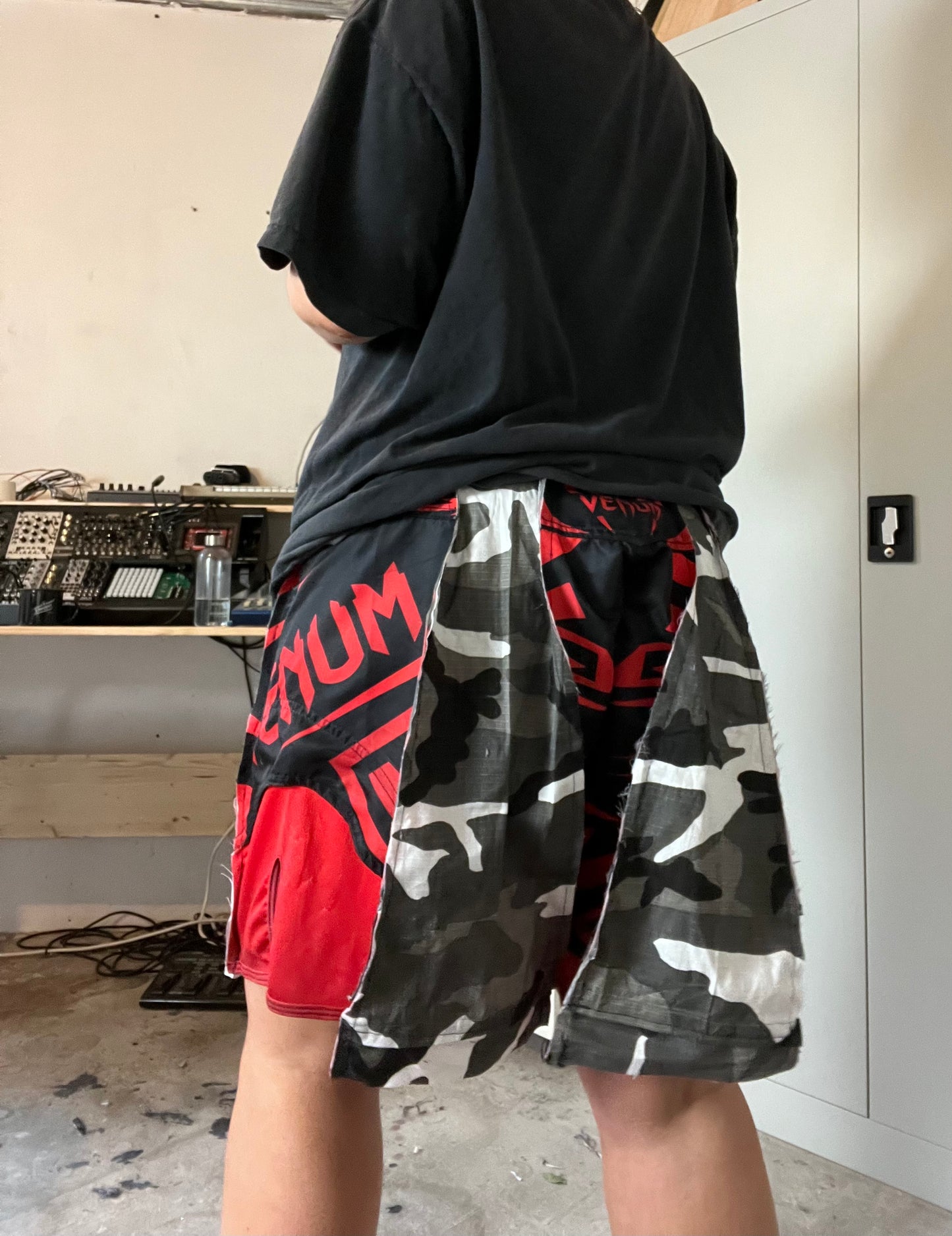 SPG Shorts Red/Camo