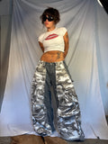 EXTRA BAGGY LIGHT GREY CAMO SPG PANTS