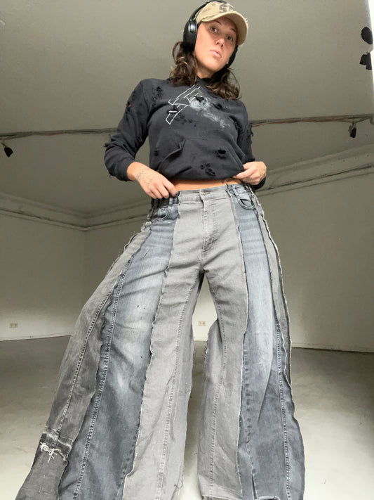 Classic Extra Flared Grey SPG Pants