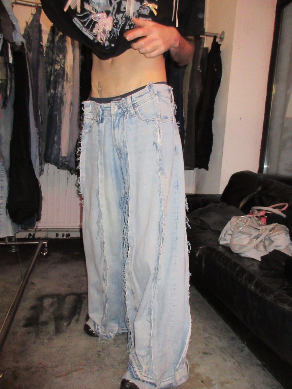 BAGGY CLASSIC LIGHT DENIM SPG PANTS