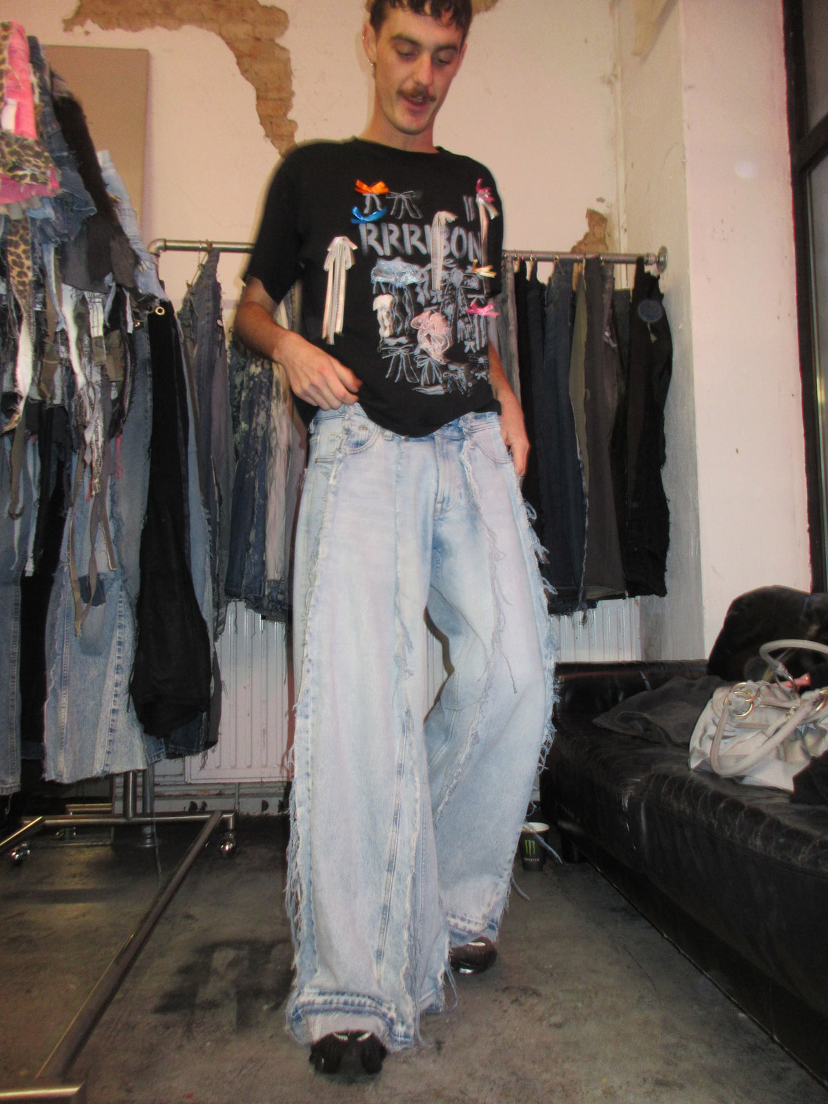 BAGGY CLASSIC LIGHT DENIM SPG PANTS