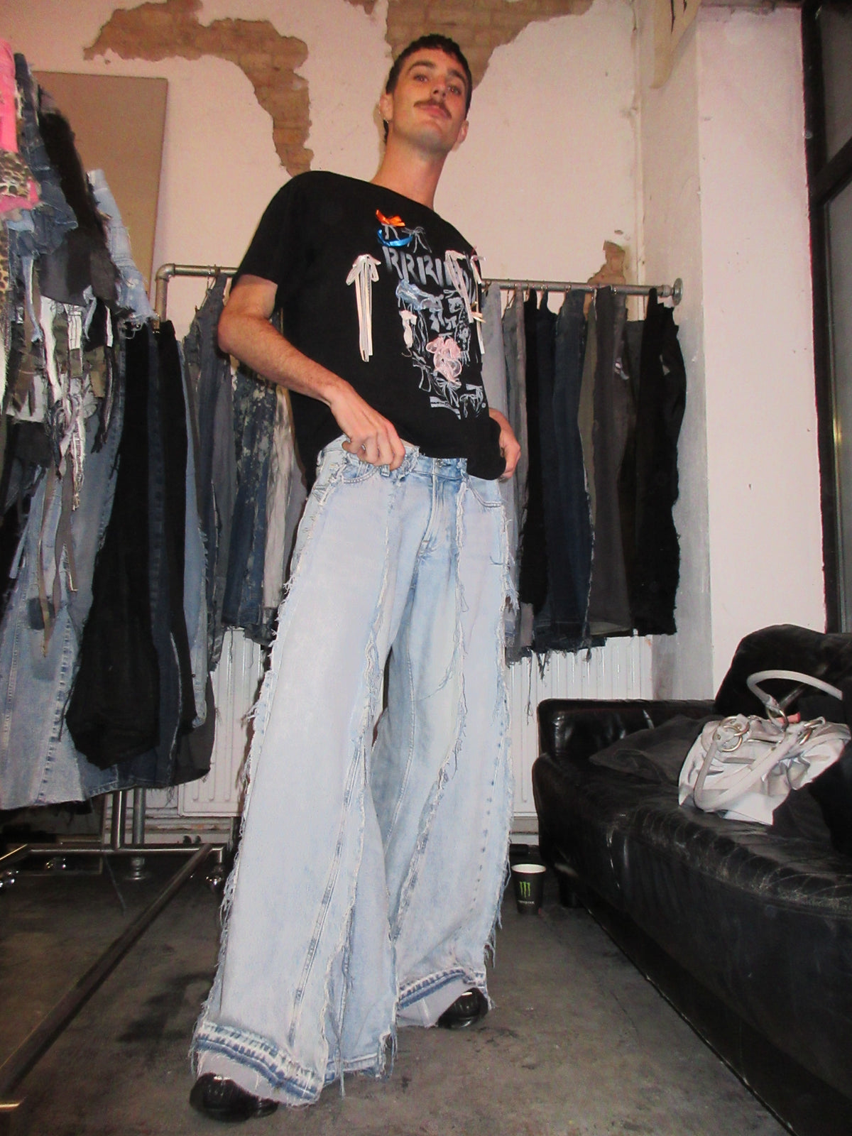 BAGGY CLASSIC LIGHT DENIM SPG PANTS