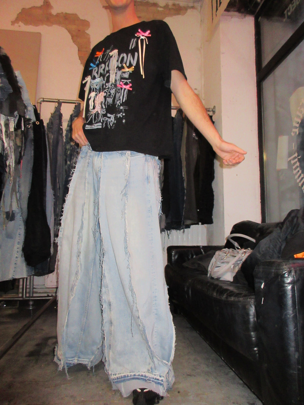 BAGGY CLASSIC LIGHT DENIM SPG PANTS