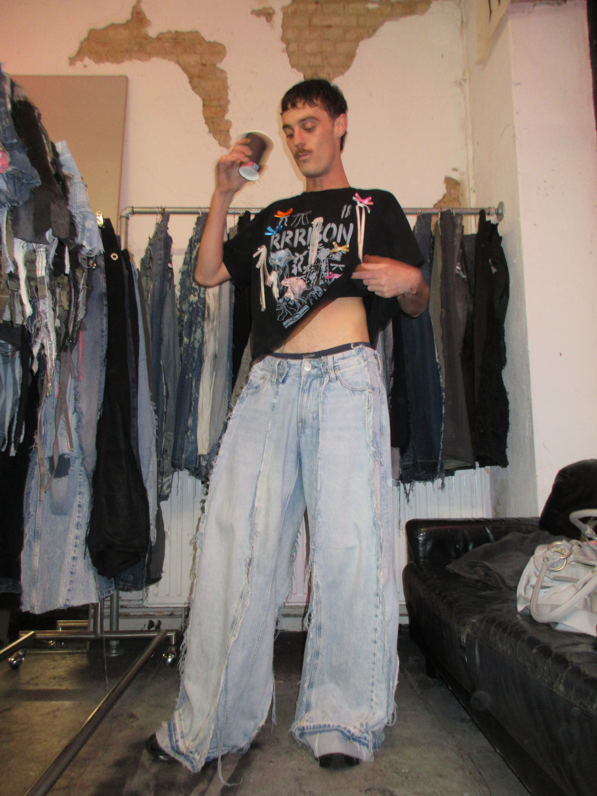 BAGGY CLASSIC LIGHT DENIM SPG PANTS