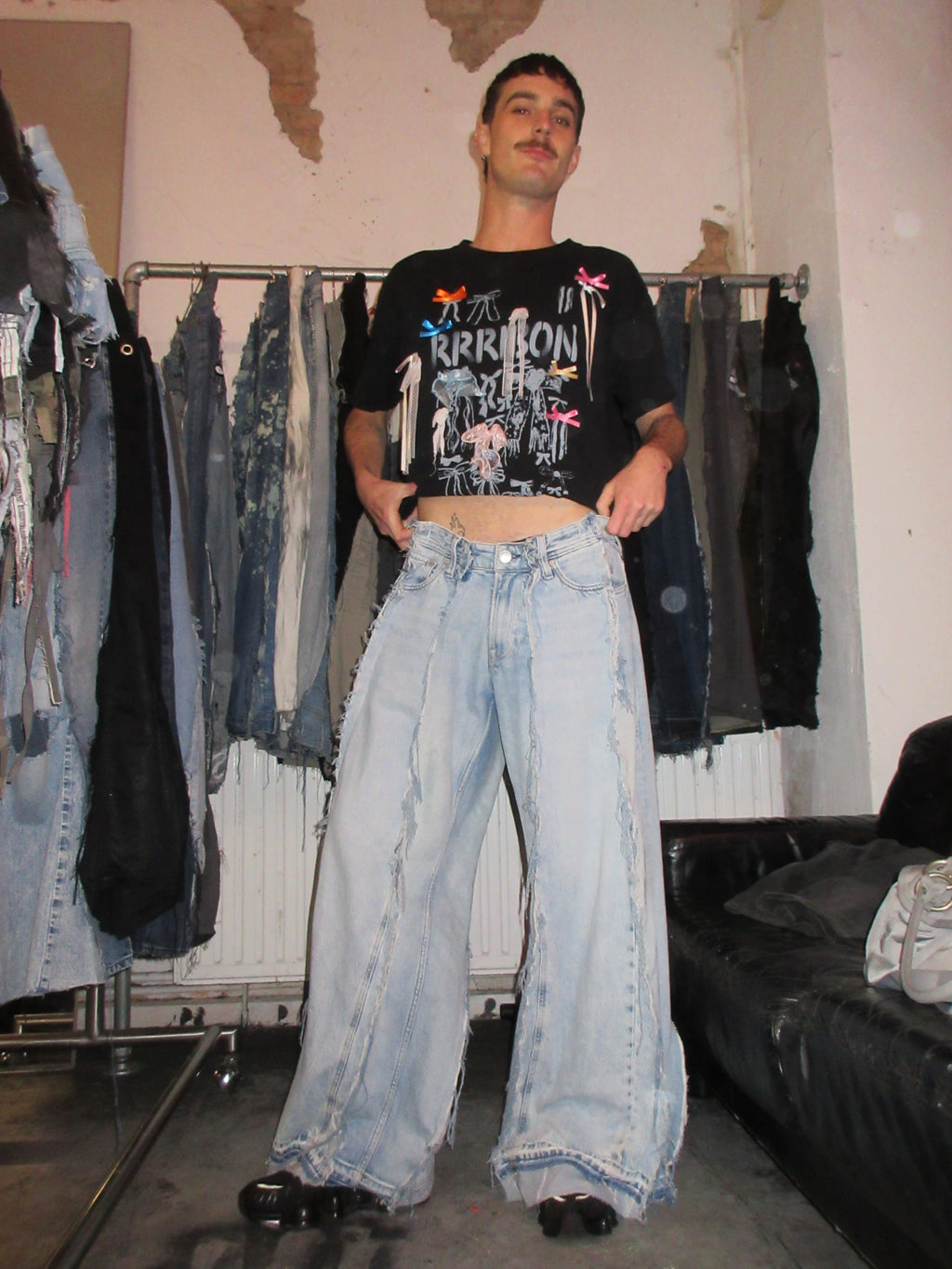 BAGGY CLASSIC LIGHT DENIM SPG PANTS